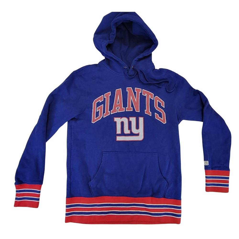 New York Giants NFL Royal Blue Hoodie XS Tailgate Pullover